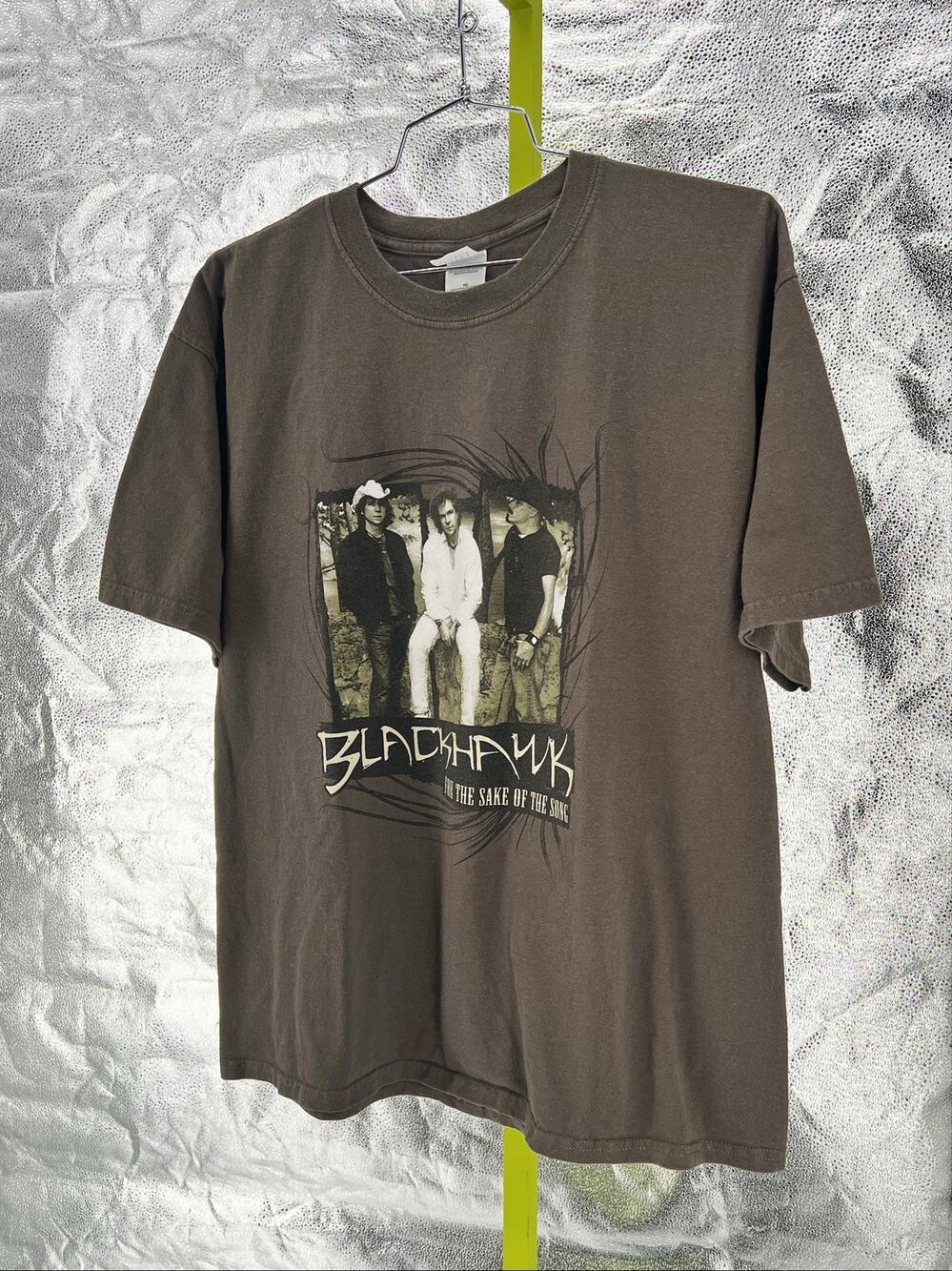 Vintage Blackhawk Band Tshirt Y2K 2000s For the Sake of the Song XL Rare